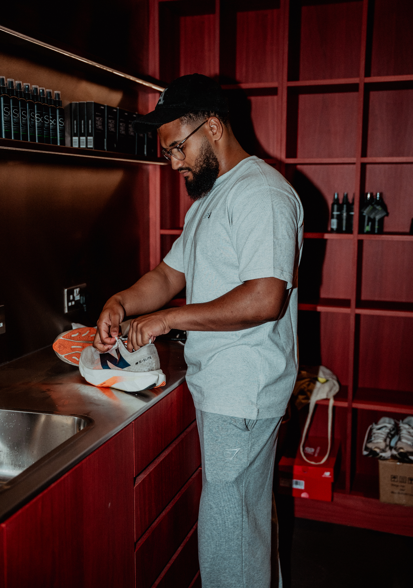 Live trainer care during the London Marathon activation